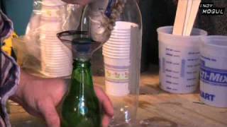 Fake Glass Bottles How To Sugar Glass  Backyard FX [upl. by Tobiah]