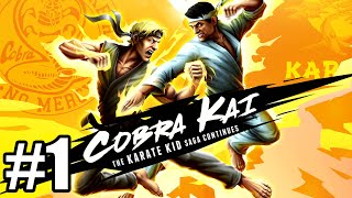 Cobra Kai The Karate Kid Saga Continues  Gameplay Walkthrough Part 1 [upl. by Arytal268]