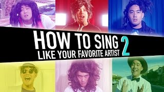 How To Sing Like Your Favorite Artist pt2 [upl. by Iphigenia633]