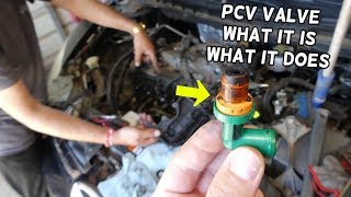 WHAT IS A PCV VALVE FOR WHAT PCV VALVE DOES [upl. by Gabey]