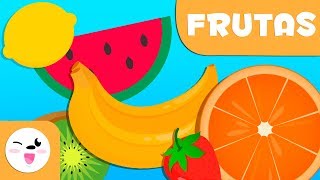 LAS FRUTAS  Vocabulario para niños [upl. by Belcher]