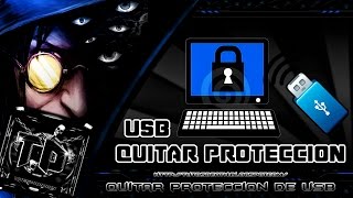 Elimina la Proteccion Contra Escritura USB [upl. by Tammara]