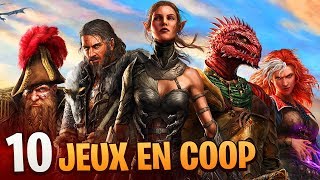 10 JEUX en COOP à tester entre potes 😝 [upl. by Aivlys]