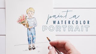 How to Paint People in Watercolor [upl. by Charry618]