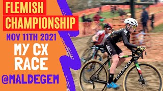 CYCLOCROSS RACE  MALDEGEM BELGIUM  GoPro LAP  FLEMISH CHAMPIONSHIP [upl. by Livvy]