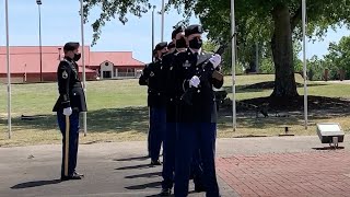 Honor Guard Performs 21Gun Salute and TAPS [upl. by Germaine792]