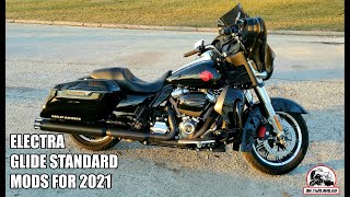 2019 HD Electra Glide Standard Modifications [upl. by Adnov]