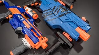 Nerf Tactical Rail Compatibility Explained  Rival vs NStrike [upl. by Kirbee]