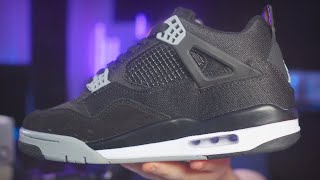 Jordan 4 quotBlack Canvasquot Review  DHGate Shoes Review  Is DHGate a SCAM [upl. by Moberg407]