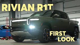 Rivian R1T First Look  Consumer Reports [upl. by Reamy]