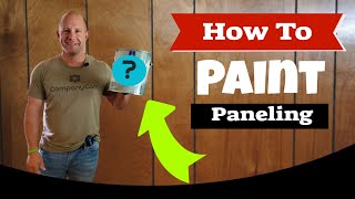 How To Paint Wood Paneling  Sherwin Williams Extreme Bond Primer [upl. by Einahpehs649]