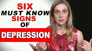 The 6 Must Know Signs of Depression [upl. by Eerpud276]