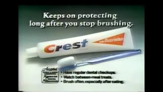 Crest Toothpaste Commercial 1979 [upl. by Adonis]