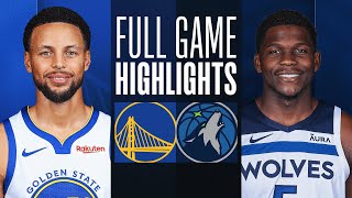 WARRIORS at TIMBERWOLVES  FULL GAME HIGHLIGHTS  March 24 2024 [upl. by Light907]