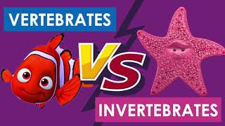 5 Minute Quiz VERTEBRATES VS INVERTEBRATES [upl. by Nyrad]