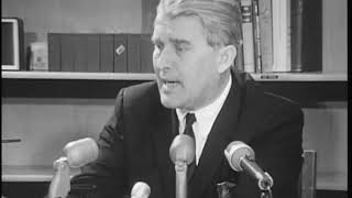 Wernher von Braun interview regarding the Apollo program 19680322 [upl. by Onidranreb430]