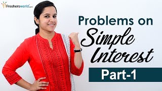 Aptitude Made Easy  Simple Interest – Part 1 Basics and Methods Shortcuts Tricks [upl. by Inge]