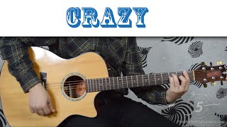 How To Play quotCrazyquot by Willie NelsonPatsy Cline [upl. by Ycinuq775]