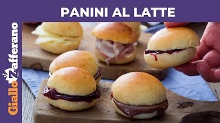 PANINI AL LATTE MORBIDISSIMI [upl. by Nevad250]