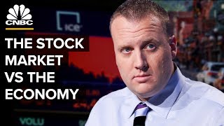 The Difference Between The Stock Market And The Economy [upl. by Limbert]