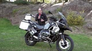 Motosx1000 Test BMW R 1250 GS Adventure [upl. by Tabby]