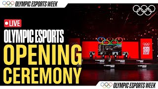 🔴 OlympicEsportsWeek Opening Ceremony LIVE [upl. by Yrrehs]