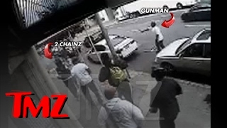 2 Chainz  CRAZY VIDEO of Rapper Being Robbed at Gunpoint  TMZ [upl. by Hafirahs887]