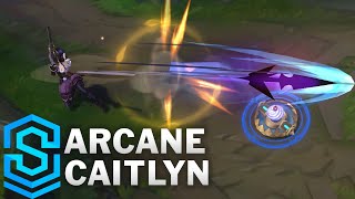 Arcane Caitlyn Skin Spotlight  PreRelease  League of Legends [upl. by Martin195]