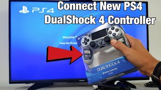 How to Connect New PS4 DualShock 4 Controller [upl. by Debby212]