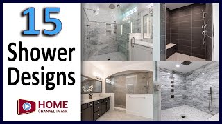 15 Master Bathroom Shower Designs  Remodel Makeover Interior Design Ideas [upl. by Niwrek]