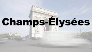 How to Say Champs Élysées CORRECTLY amp WHY French Pronunciation [upl. by Ilegna]