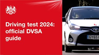 Driving test 2024 official DVSA guide [upl. by Sikleb852]