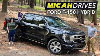 2022 Ford F150 Powerboost Hybrid  Family Review [upl. by Trebmal33]