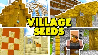 TOP 20 BEST NEW VILLAGE SEEDS For Minecraft 1165 Minecraft Java Edition Seeds [upl. by Etezzil]