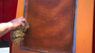 Jeff Pollastro Paints Imitation Wood [upl. by Florenza]