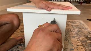 How To Assemble And Install IKEA BESTA Cabinet Drawer [upl. by Leahicm]