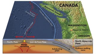 Cascadia Earthquake Animation 90 [upl. by Eelta274]