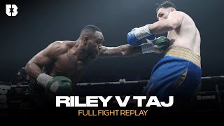 Viddal Riley v Anees Taj  Full Fight Highlights [upl. by Alleram]