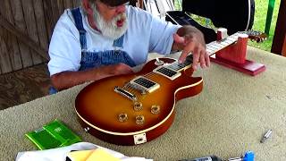 Les Paul Adjustment for Fret Buzz [upl. by Eronel919]