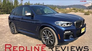 2018 BMW X3 M40i – The quotSmallerquot Ultimate Driving SUV [upl. by Inafets54]