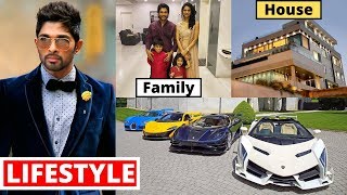 Allu Arjun Lifestyle 2020 Wife Income House Cars Family Biography Movies amp Net Worth [upl. by Eisej]