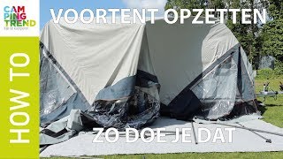 Opzetinstructie voortent  Campingtrend [upl. by Eeznyl]