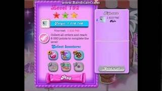 IMPOSSIBLE Candy Crush Saga Four Move Bombs EVERYWHERE [upl. by Annoit]