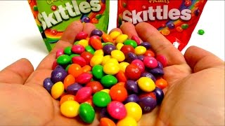 Skittles Candy Packs  Crazy Sours amp Fruits [upl. by Enileuqkcaj962]