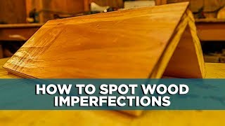 How to Find Wood Imperfections with Mineral Spirits [upl. by Emmaline901]