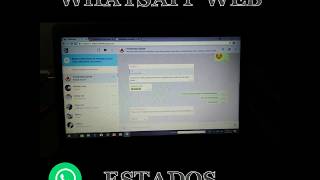 Como ver estados en WhatsApp Web [upl. by Rockwood551]