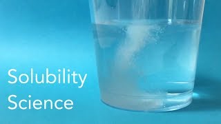 Solubility Science – STEM Activity [upl. by Leamaj302]