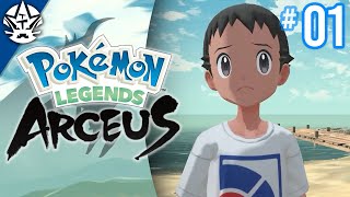 WELCOME TO HISUI  Pokemon Legends Arceus Episode 1 [upl. by Asial]