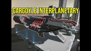 Gargoyle Interplanetary Transport  Space Engineers [upl. by Farhsa519]