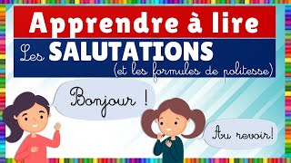 Les salutations et les formules de politesse [upl. by Seidule]